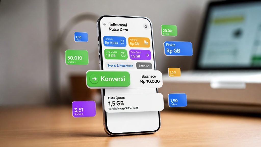Cara Memaketkan Pulsa Telkomsel ke Kuota