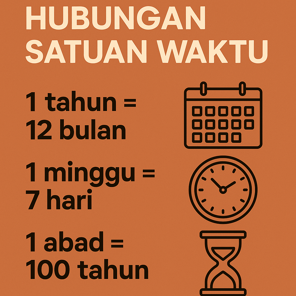 Hubungan Satuan Waktu Lengkap Hubungan Satuan Waktu Lengkap