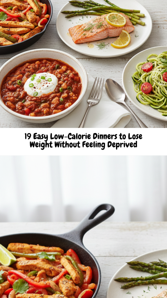 9 Easy Low-Calorie Dinners to Lose Weight Without Feeling Deprived 9 Easy Low-Calorie Dinners to Lose Weight Without Feeling Deprived