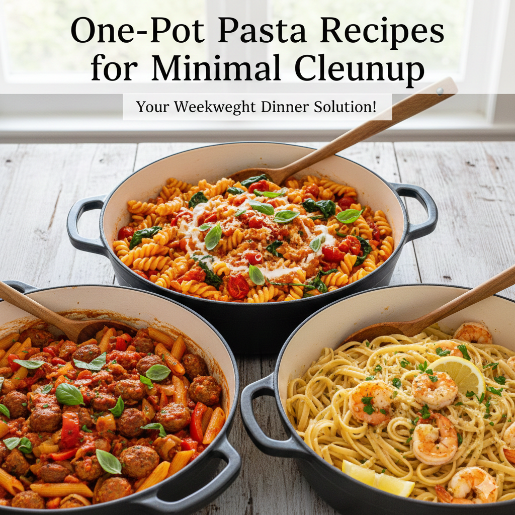 One-Pot Pasta Recipes for Minimal Cleanup One-Pot Pasta Recipes for Minimal Cleanup