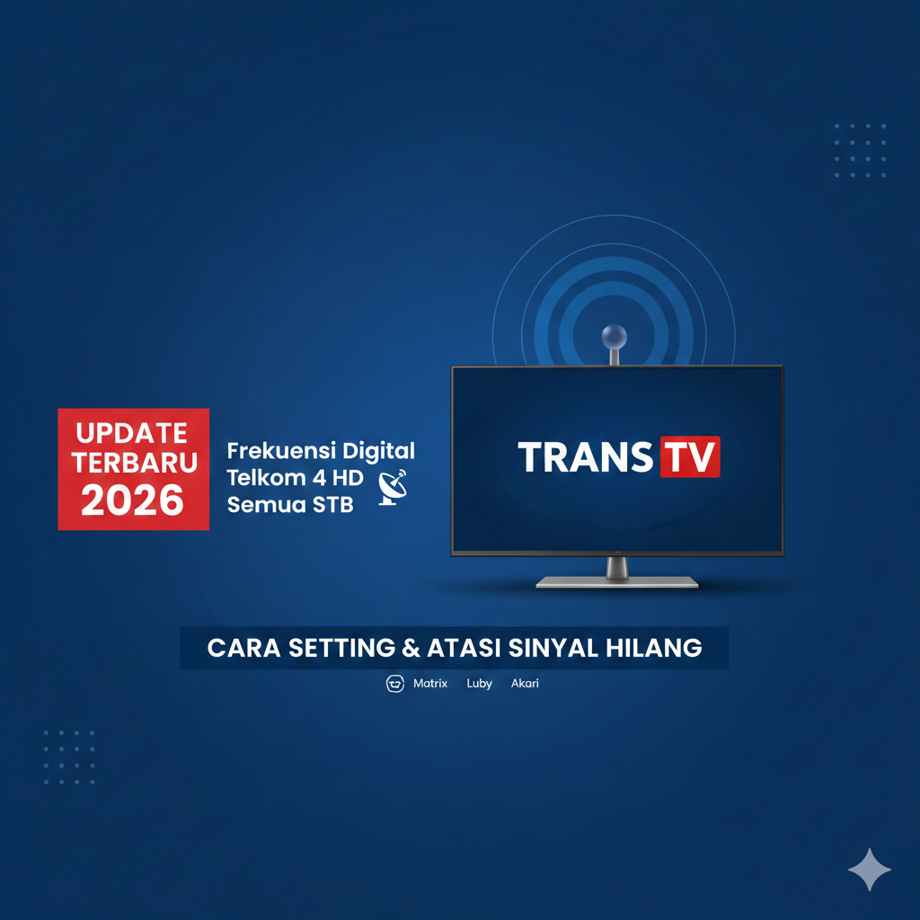 Update Frekuensi Trans TV Terbaru 2026