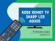 Daftar Kode Remot TV Sharp LED Aquos Terlengkap dan Cara Settingnya