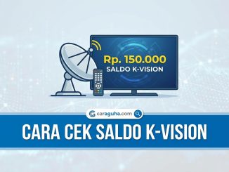 cara cek saldo k vision